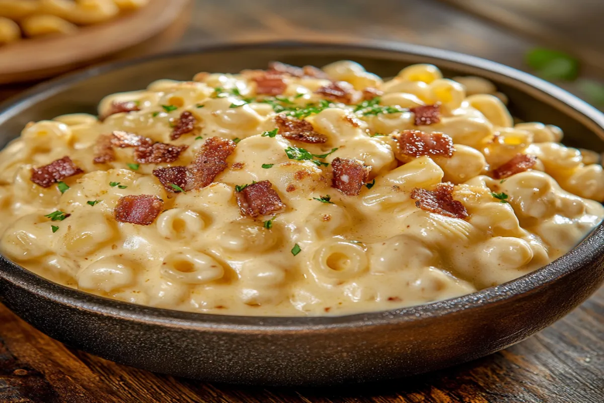 How do you make Paula Deen mac and cheese?